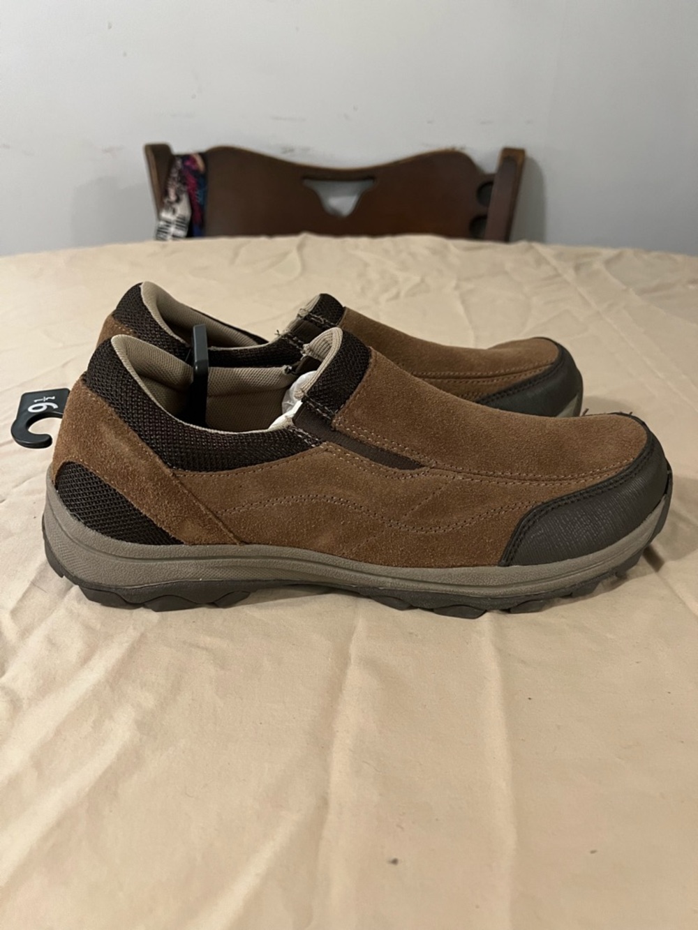 Wrangler Brown Slip-On Suede Casual Loafers